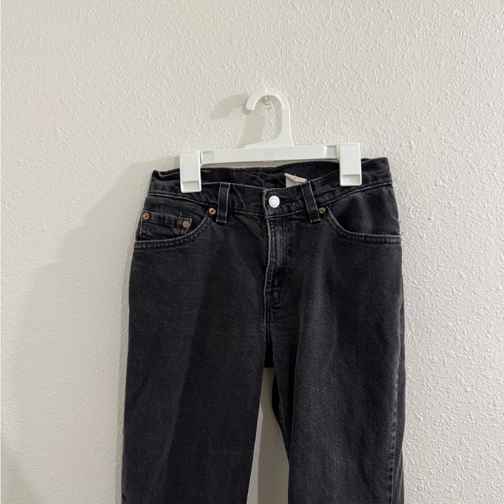 Dark gray Levi’s